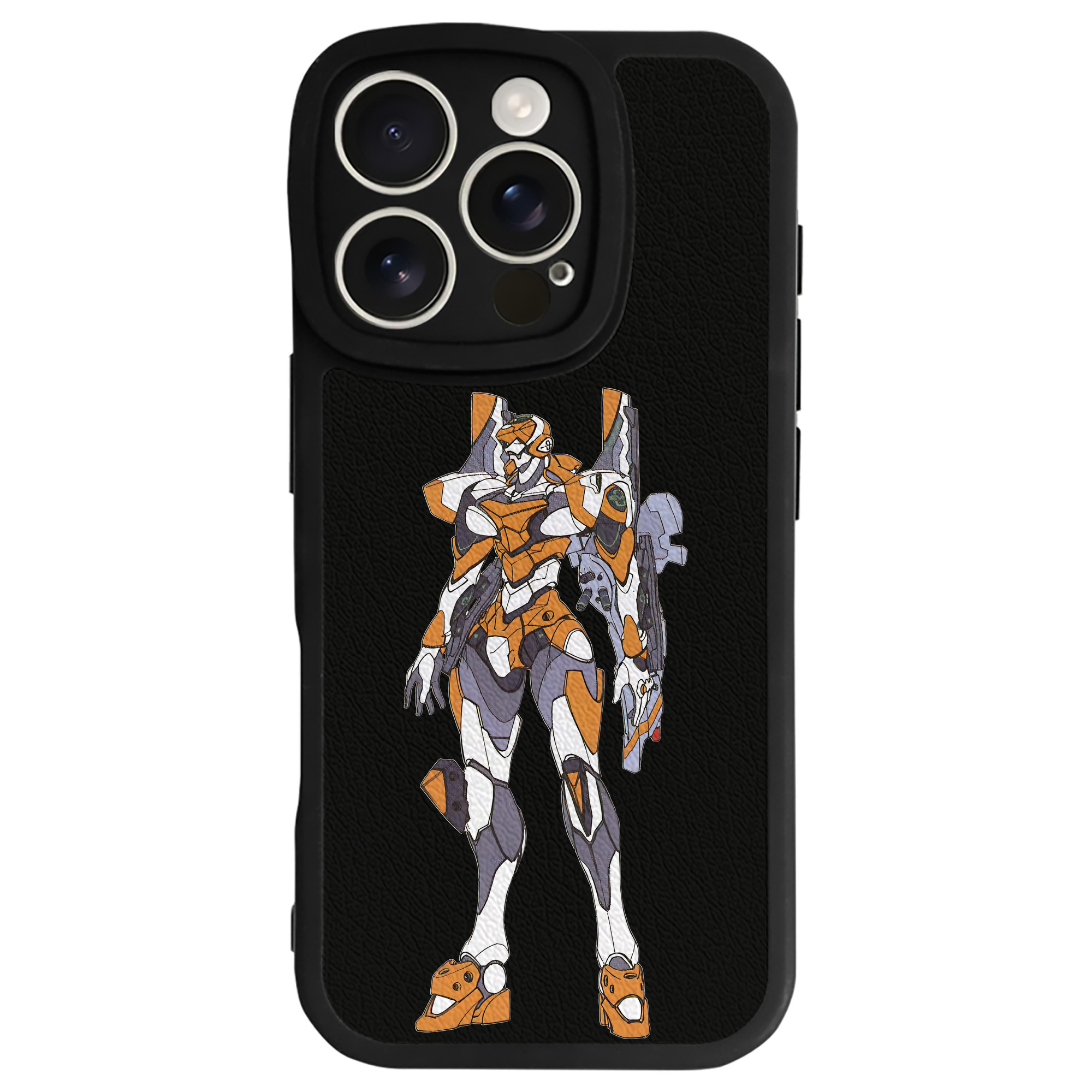 （画像用） EVA 新世紀エヴァンゲリオン 【iPhone 16シリーズ対応】シリコンスマホケース（レザー調） 材質：シリコン